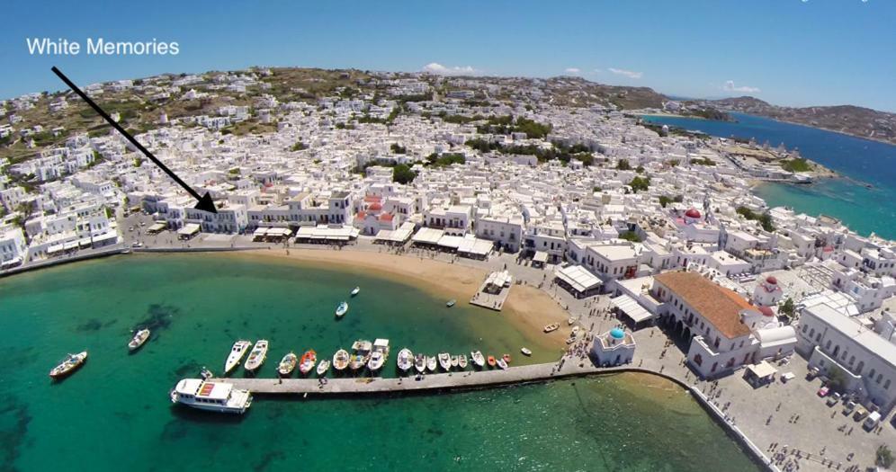 White Memories, Seafront Luxury Apartment Mykonos Mykonos Town 외부 사진