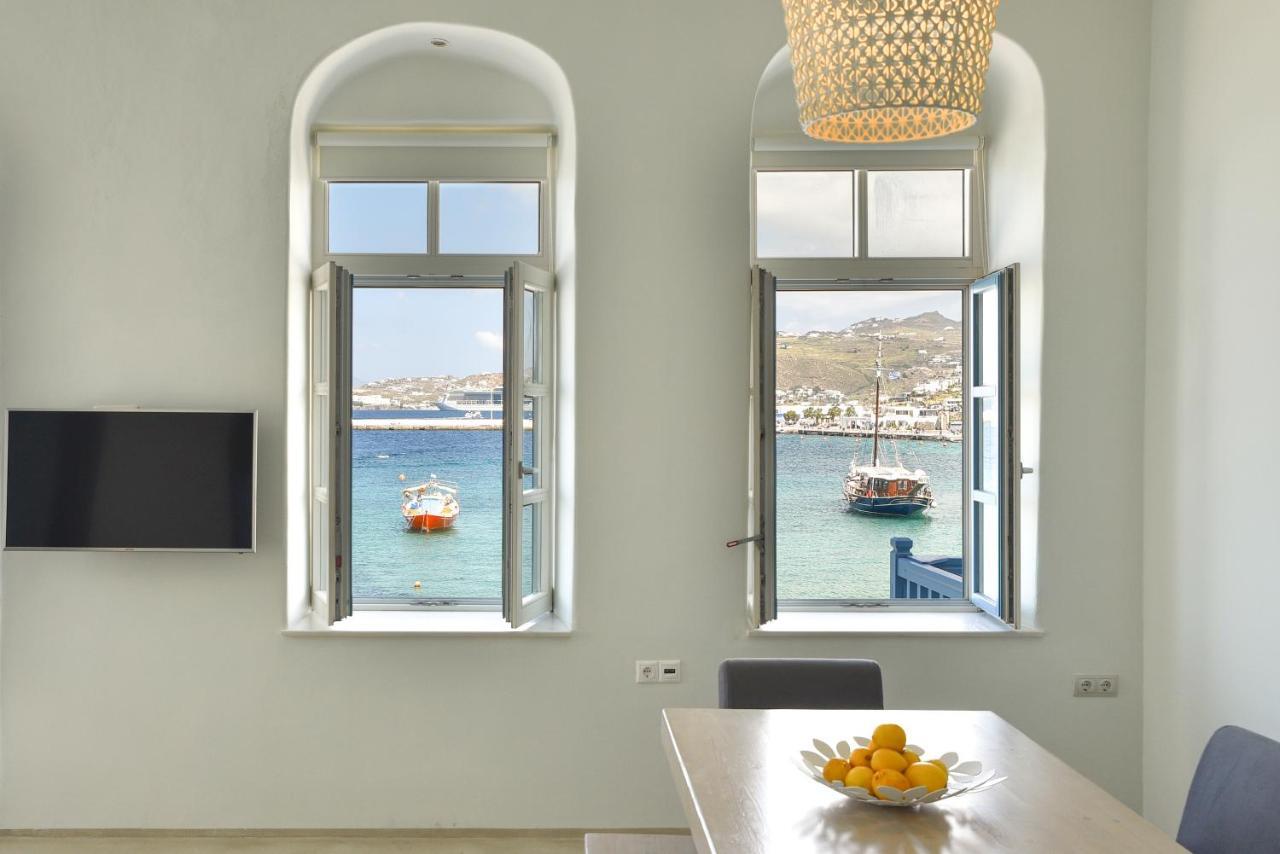 White Memories, Seafront Luxury Apartment Mykonos Mykonos Town 외부 사진