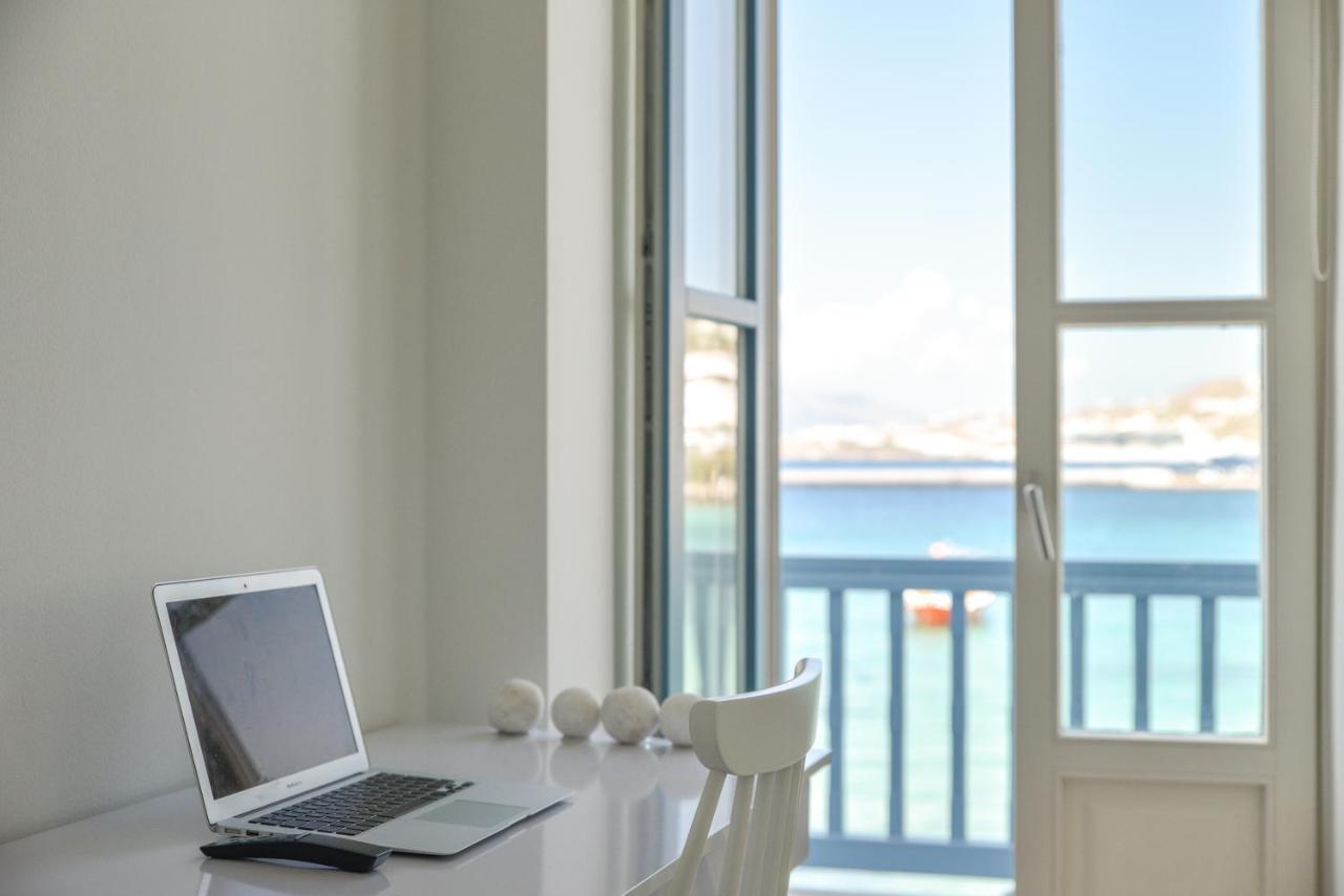 White Memories, Seafront Luxury Apartment Mykonos Mykonos Town 외부 사진