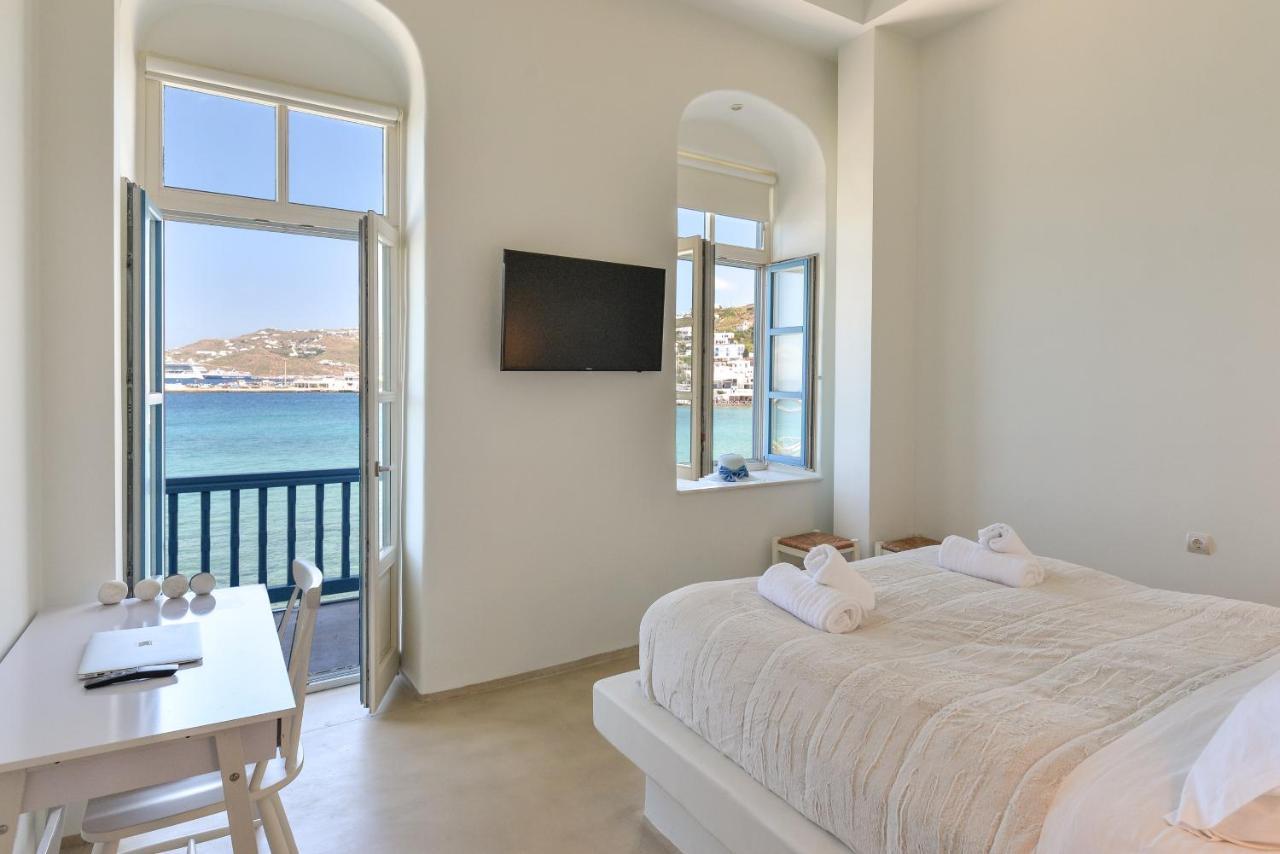 White Memories, Seafront Luxury Apartment Mykonos Mykonos Town 외부 사진
